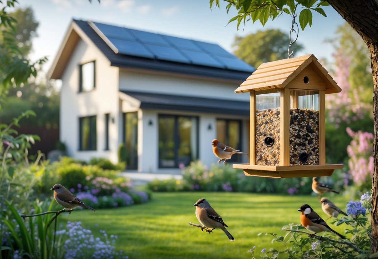 Saadan skaber du et energivenligt hjem og tiltraekker fugle med et foderbraet til fugle i haven